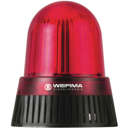 43010075, Сирена со светодиодом красный, WERMA Signaltechnik