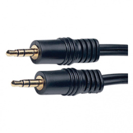 AC78G-3M/BK-R, Audio cable stereo jack 3.5 mm 3 m, Maxxtro
