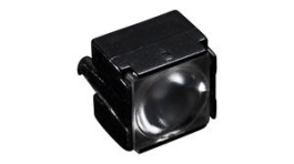 CP12947_LARISA-WW-CLIP16, Lens Assembly, Black / Clear, Square, 55°, 10x10x7.5mm, LEDIL