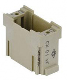 CX 01 VF, CX, female insert, without connector and shield, modular units series MIXO, ILME