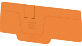 2051890000, AEP 3C 4 OR End plate Orange, Weidmuller
