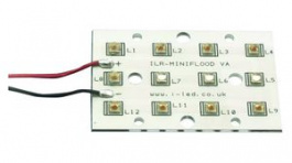 IHR-OX12-6NW4HR2FR-SC221-W2, Horticultural SMD 12 LED Array Board SMD Red / Infrared / White R 656nm, IR 730n, LEDIL