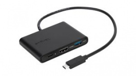 ACA929EU, Adapter, USB-C Plug - HDMI Socket/USB-C Socket/USB-A Socket, Targus