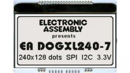 EA DOGXL240W-7, LCD-graphic display 240 x 128 Pixel, Electronic Assembly
