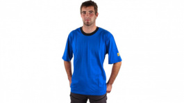 51-731-0025, ESD Polo Shirt blue XL, Eurostat