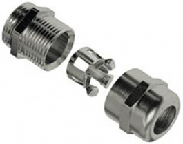 AS C21E, EMC MET. CABLE GLAND PG21, ILME