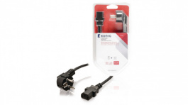 KNE10000B20, Power Cable Type F (CEE 7/4) IEC-320-C13 2 m, KONIG