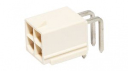 87427-0402, Through Hole, Right Angle, 4 Contact, 2 Row, 4.2mm Pitch, Molex