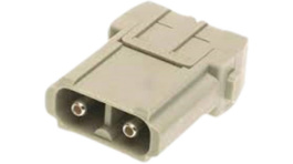 09140022602, Connector, Male, Pole no.2, Axial Screw Connector, Harting