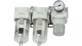 AC25C-F02-V-B, Air Filter, Mist Separator and Regulator 0.05...1.0 MPa 450 l/min, SMC PNEUMATICS