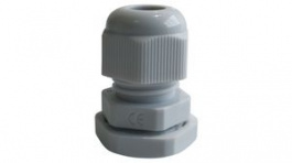 RND 465-00806, Cable Gland 12 ... 15mm Polyamide M24 x 1.5 Grey, Pack of 10 pieces, RND Components