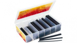 GTI-BOX1.6-19BK, GTI Heatshrink Tubing Kit Box 2:1 Black, 3M