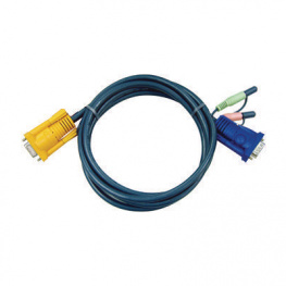2L-5205A, Специальный комбинированный KVM-кабель, VGA/Audio 5 m, Aten