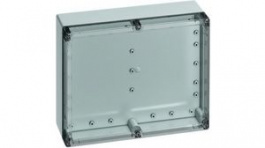10101301, Plastic Enclosure Without Knockout, 302 x 232 x 90 mm, ABS, IP66/67, Grey, Spelsberg