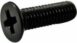 1591MS100BK, Lid Screw, For Use With 1591 Enclosures, Hammond