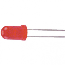 L-7113ID-12V, Светодиод с резистора красный 5 mm (T1¾) 12 V, Kingbright