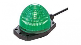 LH1D-D3HQ4C30RGPW, LED Indicator, Green / Red / Pure White, 24V, Cable, 3 m, IDEC