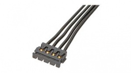36920-0400, Pico-EZmate Receptacle Cable Assembly, 1.2mm Pitch, 50mm, Black, Molex