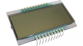 DE 161-RS-20/7,5 (3 Volt), 7-segment LCD 12.7 mm 1 x 4, Display Elektronik