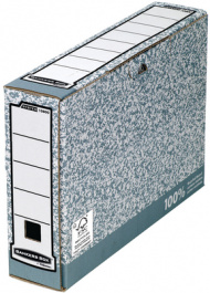 1080001, Архивная коробка Bankers Box System A4 80 mm, Fellowes