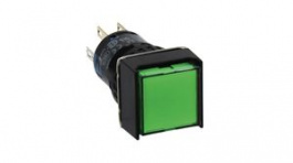 AL6Q-M24PG, Illuminated Pushbutton Switch Green 2CO Momentary Function LED, IDEC