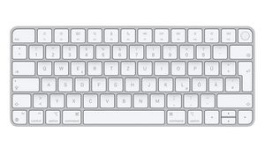 MK293D/A, Keyboard with Touch ID, Magic, DE Germany, QWERTZ, Lightning, Wireless/Cable/Blu, Apple