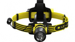 EXH8R, REChArgEAble, EX-Protected Head Torch Black / Yellow, LED Lenser