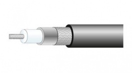 G_01130_HT-03 [100 м], Coaxial Cable PVC 2.8mm 50Ohm Copper Black 100m, Huber+Suhner