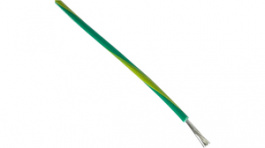 67025 GY321 [50 м], Stranded Wire mPPE 0.25mm2 Tinned Copper Green / Yellow ECOWIRE METRIC 50m, Alpha Wire