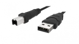 F3U133B10, Cable USB-A Plug - USB-B Plug 3m Grey, BELKIN
