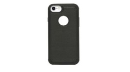 018036, Plastic Cover with Silicone Frame, Black, Mobilis