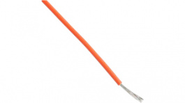 3057 OR005 [30 м], Stranded wire, 1.31 mm2, orange Stranded tin-plated copper wire PVC, Alpha Wire