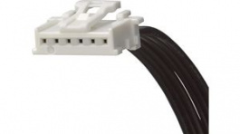 15136-0602, MicroClasp Cable Assembly, 6 Poles, 150mm, Molex