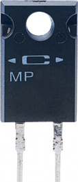 MP930-2.00K-1%, Силовой резистор 2 kΩ 30 W ± 1 %, Caddock