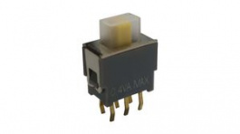 RND 210-00598, Subminiature Slide Switch, 2CO, ON-OFF-ON, PCB - Through Hole, RND Components