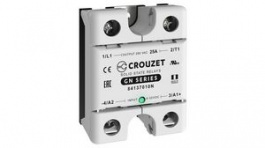 84137010N, Solid State Relay GN, 25A, 280V, Zero Cross Switching, Screw Terminal, Crouzet
