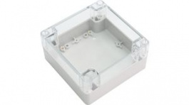 RND 455-01040, Plastic Enclosure 120x120x60mm Light Grey Polycarbonate IP67, RND Components