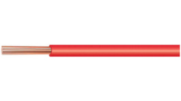 E 2219 RED [100 м], Stranded wire, 0.38 mm2, red Silver-plated copper, Habia Cable