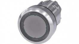 3SU1050-0AB70-0AA0, SIRIUS ACT Push-Button front element Metal, glossy, clear, Siemens