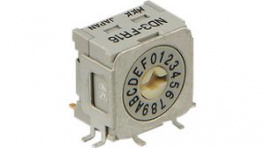 ND3FR16H, Rotary DIP Switch DIP-5 SMD 1.27 mm, NKK Switches (NIKKAI, Nihon)