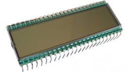 DE 126-RS-20/7,5, 7-segment LCD 8.9 mm 1 x 6, Display Elektronik