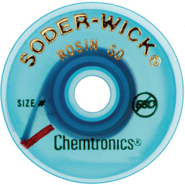 SW18045 [10 шт], Оплетки для удаления припоя 2.8 mm уп-ку=10 ST, Chemtronics