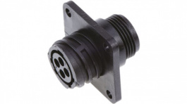206430-1, Receptacle CPC1, Accepts Female Contacts/Square Flange, TE connectivity