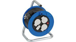 1079180600, Extension Cable Reel IP20 PVC 15m 3x Type F (CEE 7/3)/USB - Type F (CEE 7/4), Brennenstuhl