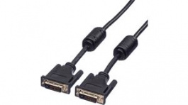 11.04.5595, DVI.D (24+1) Cable Dual Link m-m Black 10 m, Roline