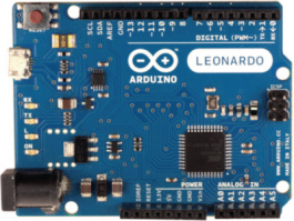 LEONARDO +HEADARS, Плата микроконтроллера, Leonardo с разъемами ATmega32u4, Arduino