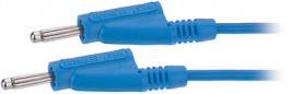 MS 1115/  50 CM 1 MM2 PVC BLUE, Test lead ø 4 mm синий 50 cm, Schnepp