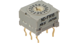 NDFR16P, Rotary Coding DIP Switch PCB, NKK Switches (NIKKAI, Nihon)