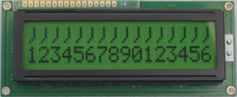 DEM 16214 SYH-LY, ЖК-точечная матрица 7.76 mm 2 x 16, Display Elektronik