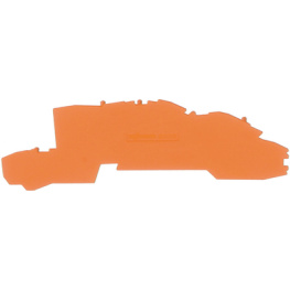 2003-7692, Концевая пластина;оранжевый, Wago
